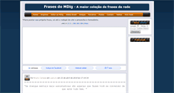 Desktop Screenshot of frases.mdig.com.br