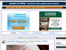 Tablet Screenshot of amigos.mdig.com.br
